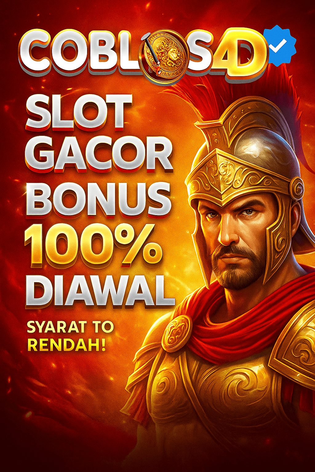 COBLOS4D > Akun Gacor Slot Demo Dapat Bonus 100% Diawal {Syarat TO Rendah!}